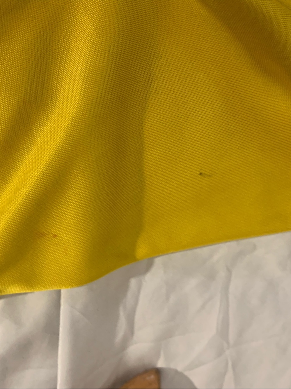 Urban Outfitters Bright Yellow Short Sleeve Button-Down Shirt - Picture 6 of 7